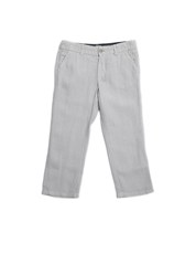120% Lino Kids Grey Linen Trousers 152297